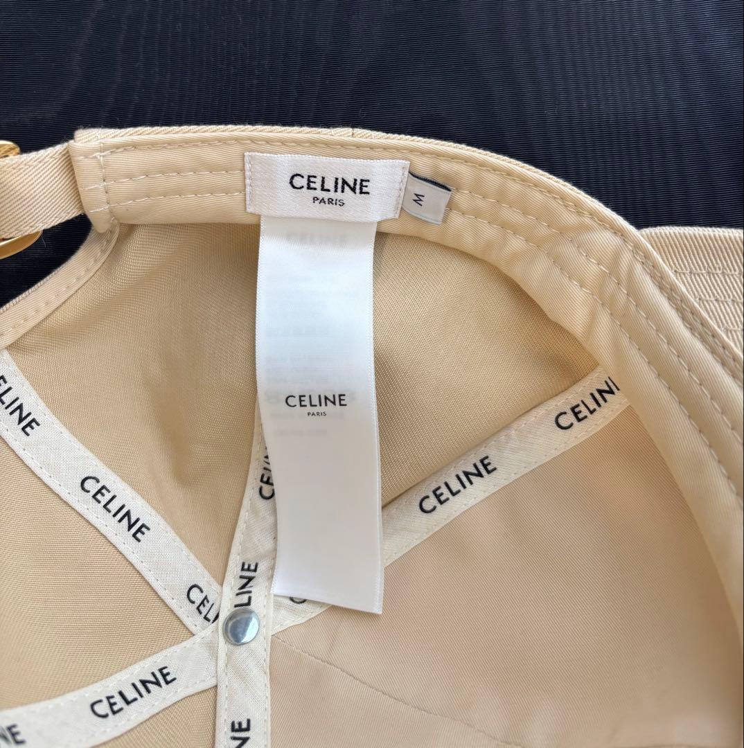 CELINE TRIOMPHE BASEBALL CAP 限定品　美品