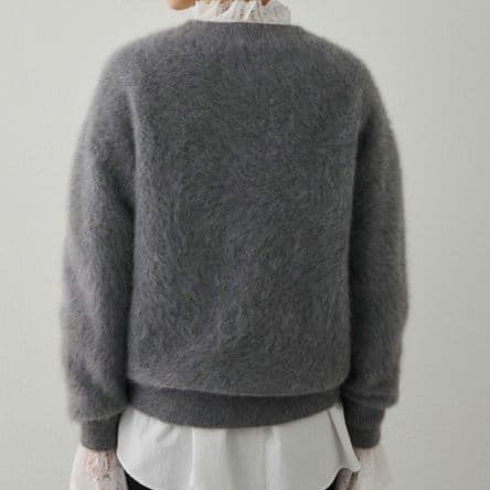 【新品】ウィムガゼット ファークルーネックプルオーバー グレー