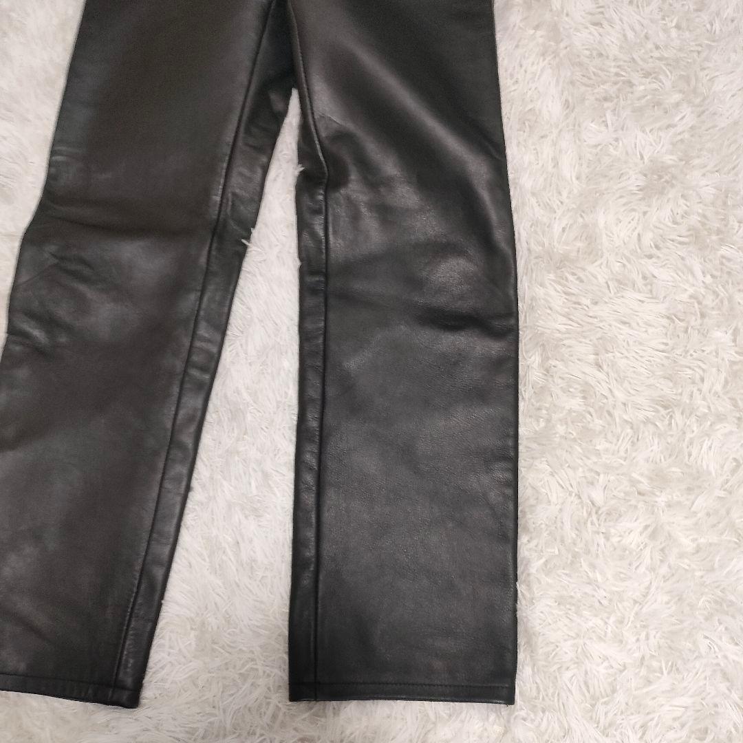 Schott 90s 牛革パンツ ブラック 激レア レザーパンツ