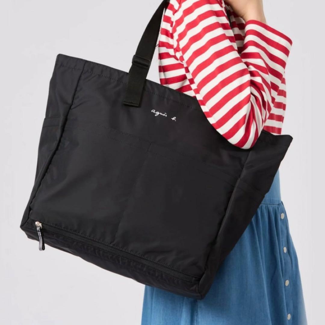 agnes b. アニエスベー 2way マザーズバッグ