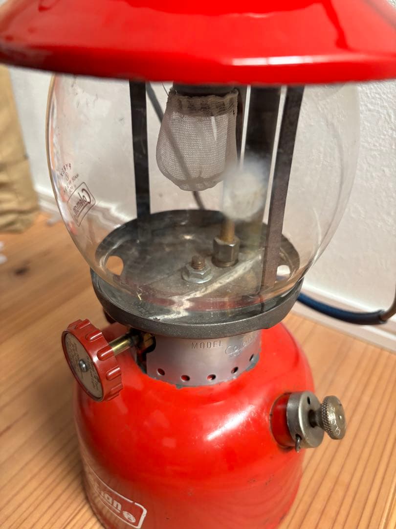 Coleman ランタン　ケース付き　200a ビンテージ　オールドコールマン