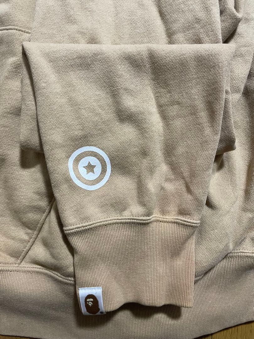 A BATHING APE / エイプ/カモフラージュ柄トラ刺繍フードパーカー