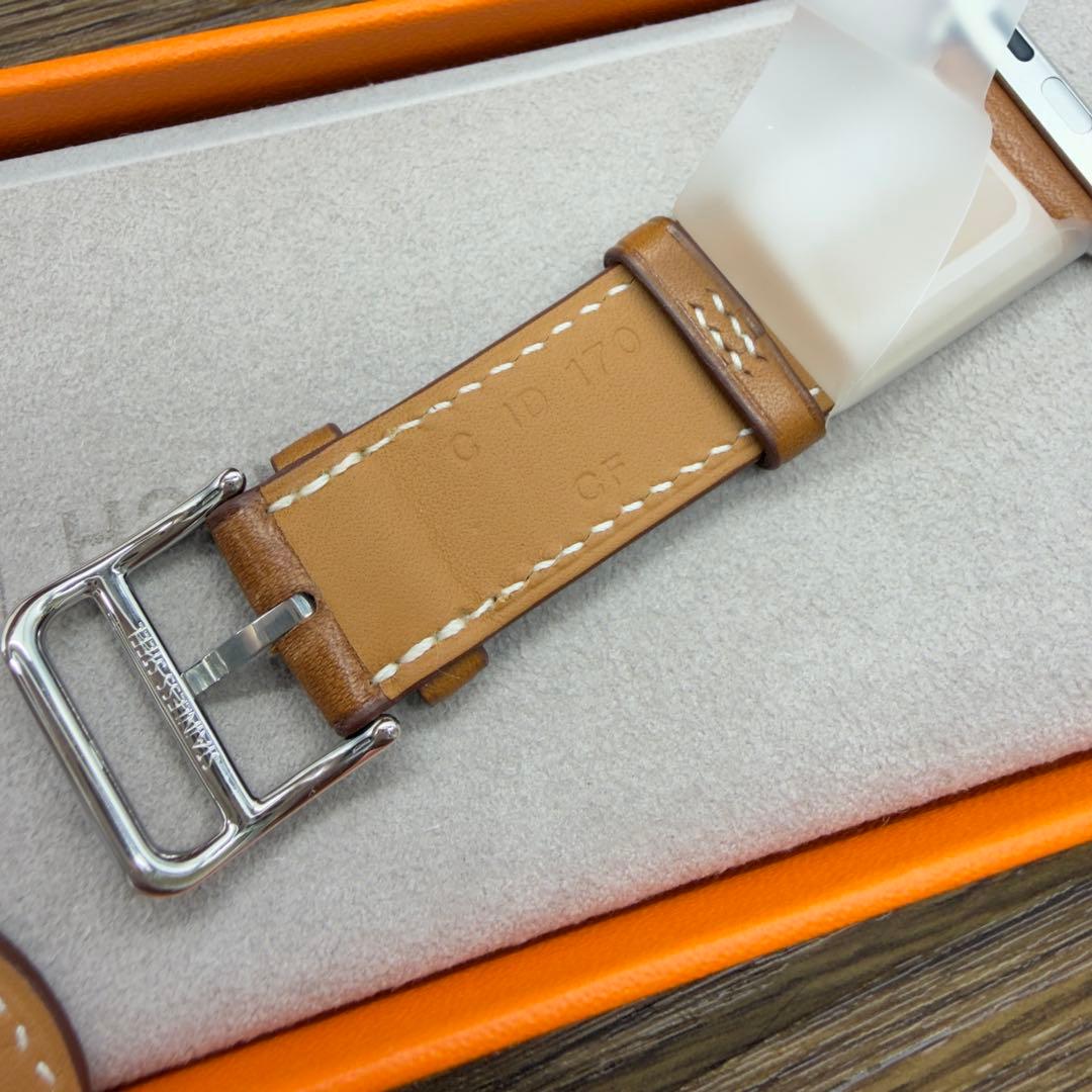 3020 未使用　Apple Watch エルメス　ブラウン　ドゥブルトゥール