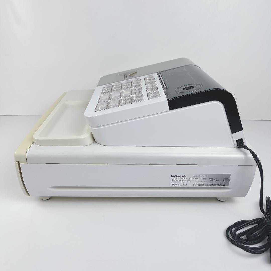 CASIO SE-S10 電子レジスター ホワイト