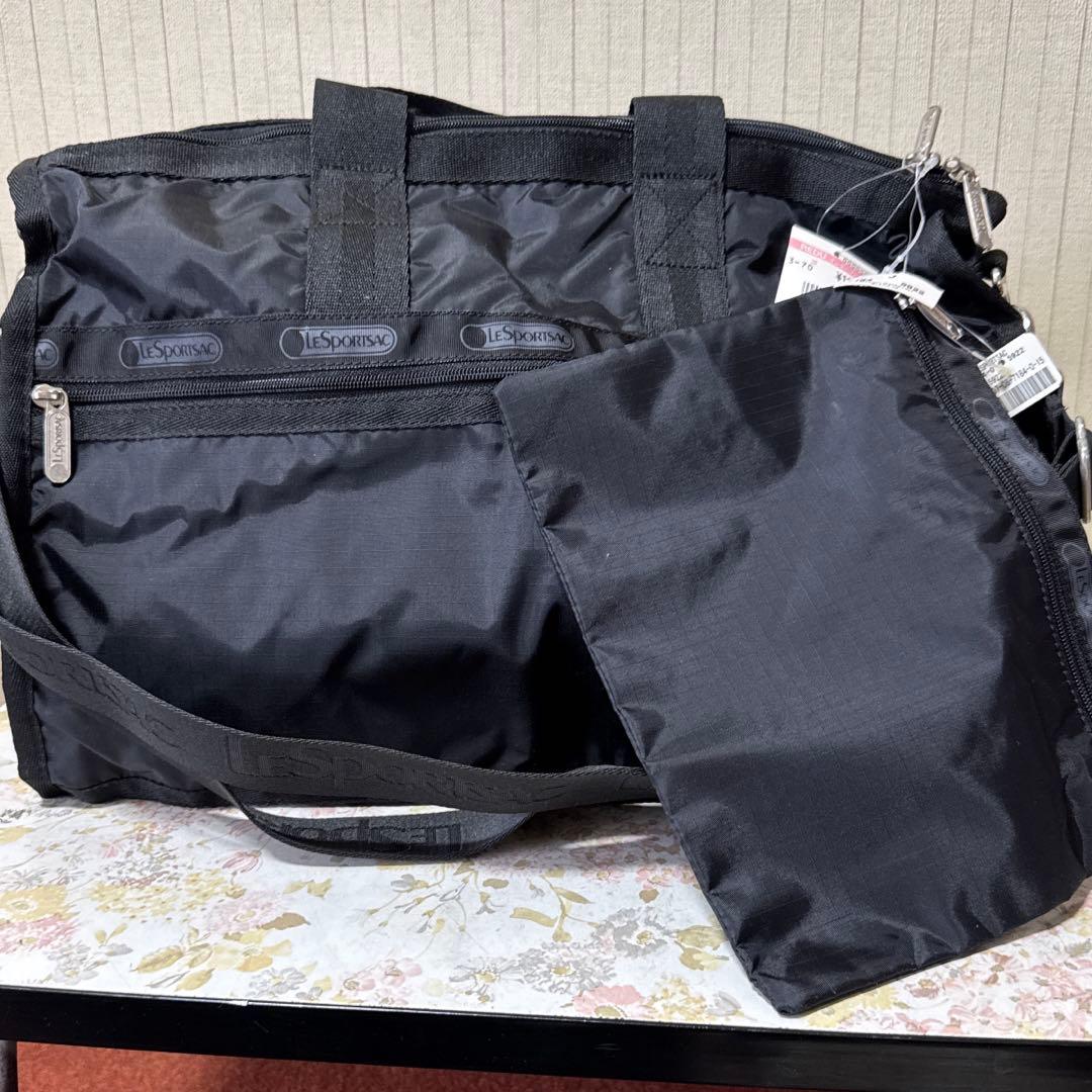 レスポートサック　黒　ボストンバッグ