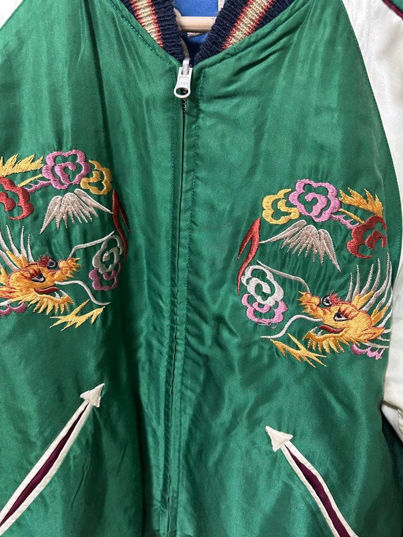 テーラー東洋FightingCooks×JapanMapリバーシブルスカジャンM