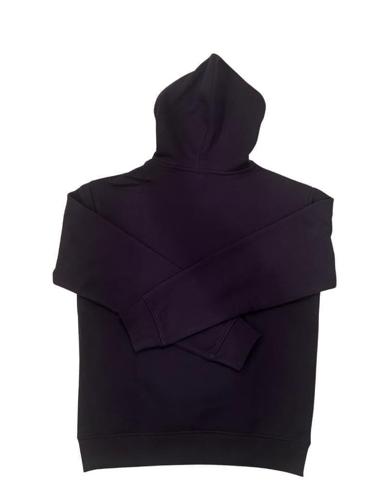 【新品 AMI Paris】パーカー ネイビー L 男女兼用 正規品 赤刺繍ロゴ