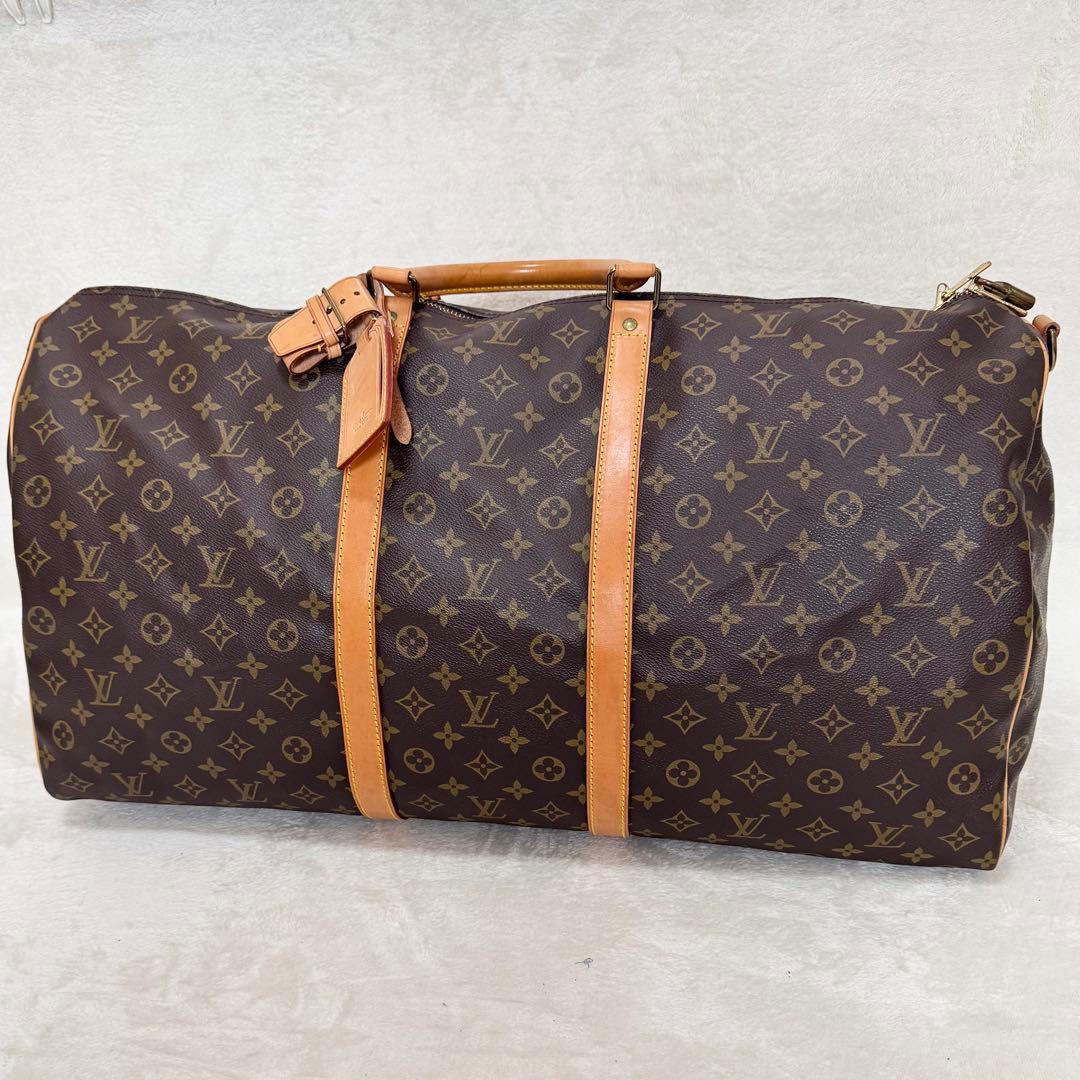 【美品】　Louis Vuitton ヴィトン キーポル60 バンドリエール