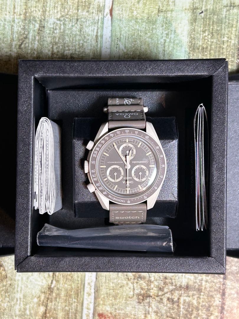 OMEGA × swatch ミッション オン アース デザート