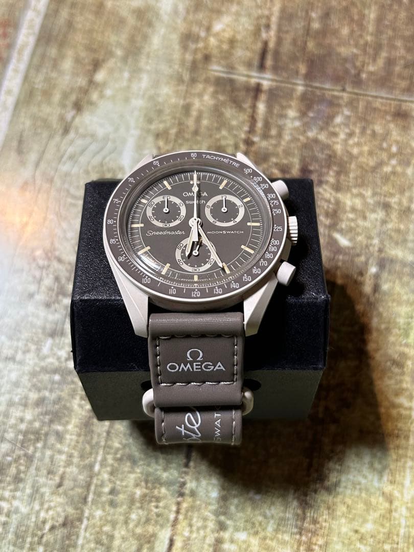 OMEGA × swatch ミッション オン アース デザート