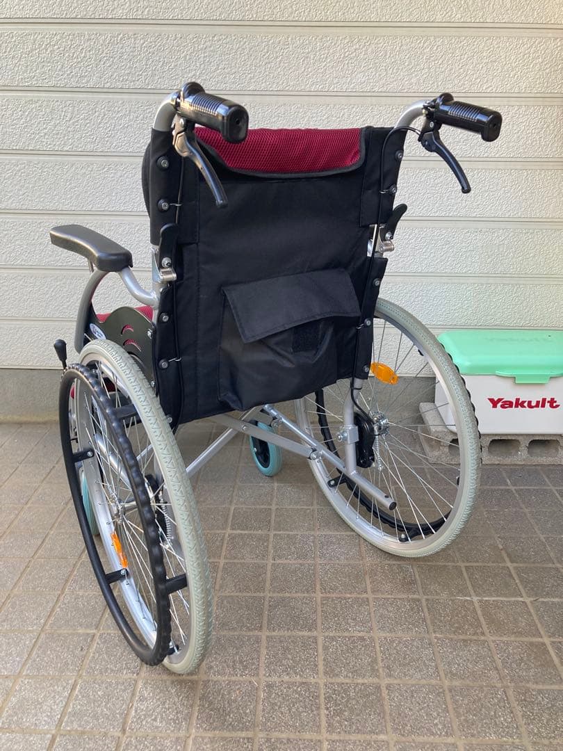 自走式車椅子 軽量折りたたみ ケアテックジャパン ハピネスCA-10SU