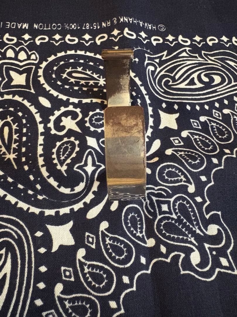 ゴローズ　平打ちブレス　バングル　イーグルメタル