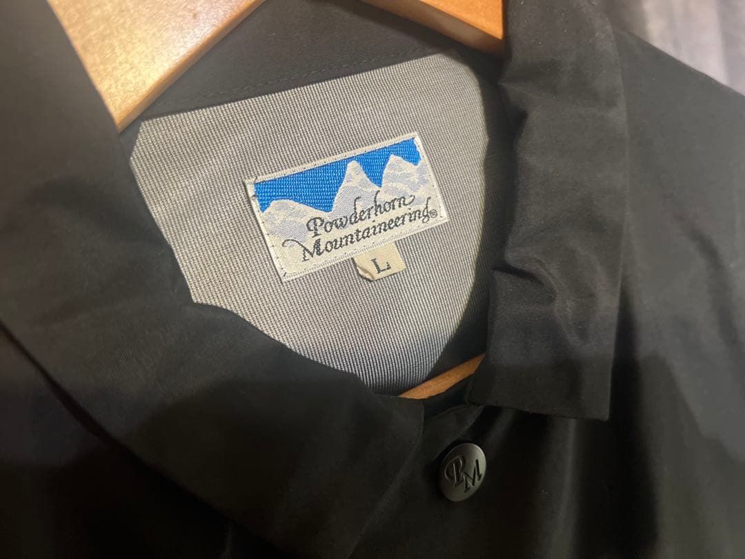 Powderhorn Mountaineering ロングコート L black