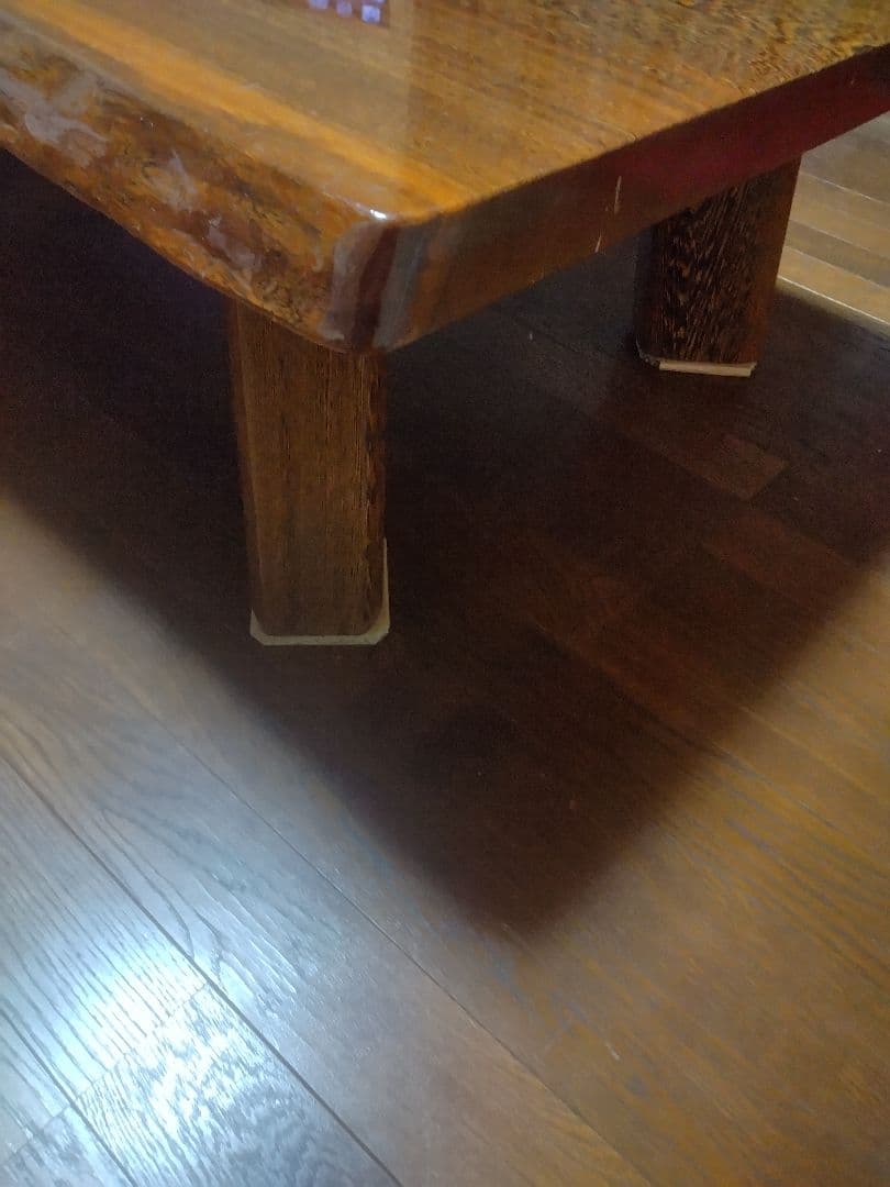 座卓　一枚板