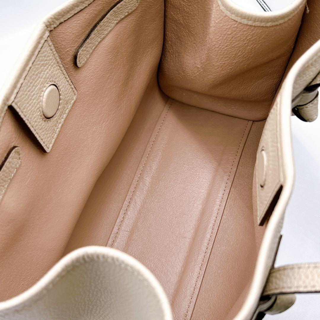 ✨新品級✨【GIANNI CHIARINI】マルチェッラ ポーチ付 トートバッグ