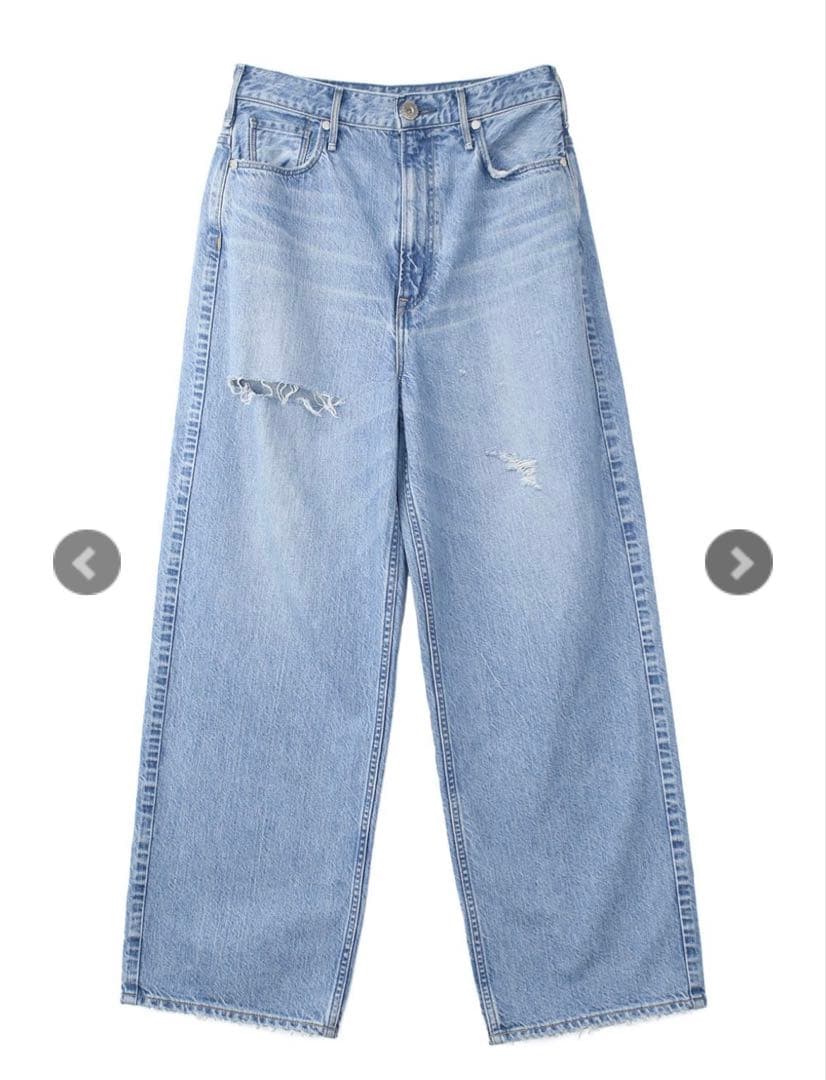 COEL×upper hights クラッシュデニムパンツ