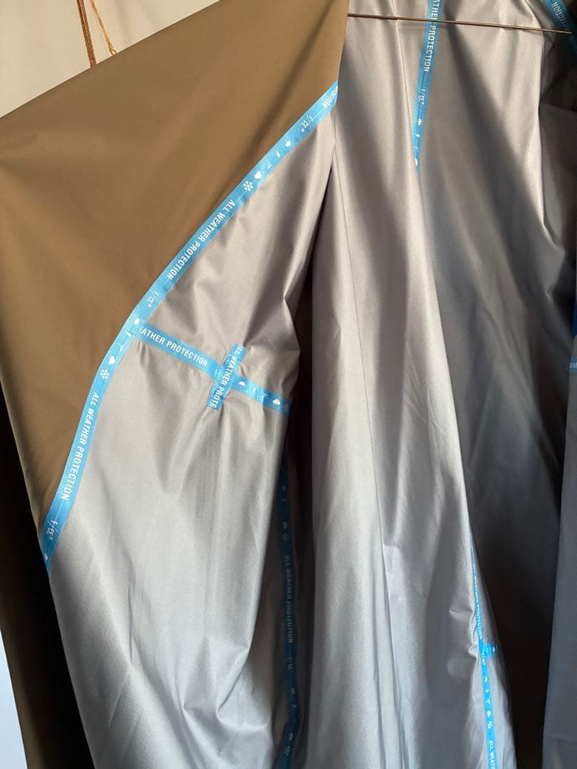 F/CE. WATERPROOF WRAP COAT防水ラップコートベージュ