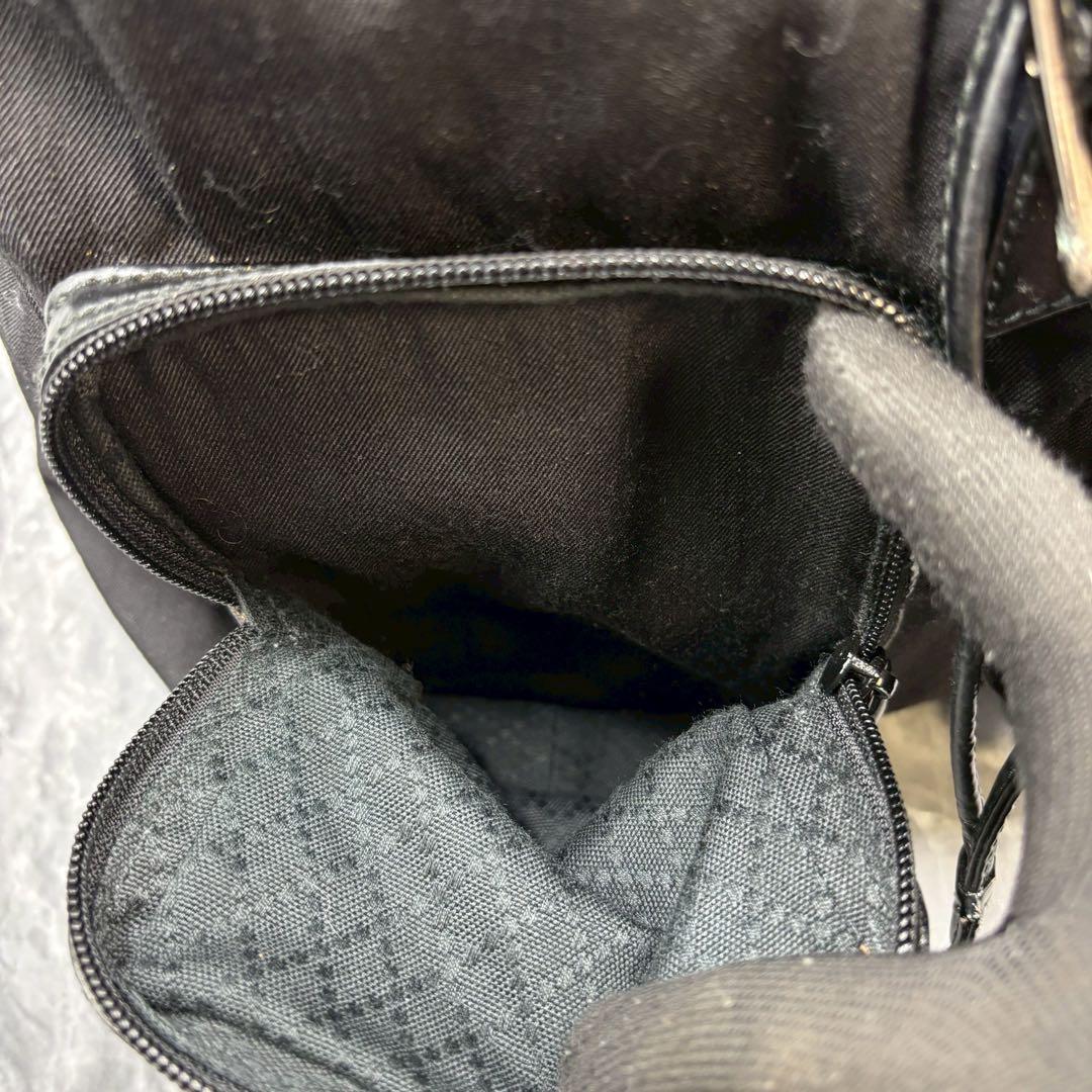 ✨美品✨GUCCI リュック バッグパック レザー ブラック 黒 シルバー金具