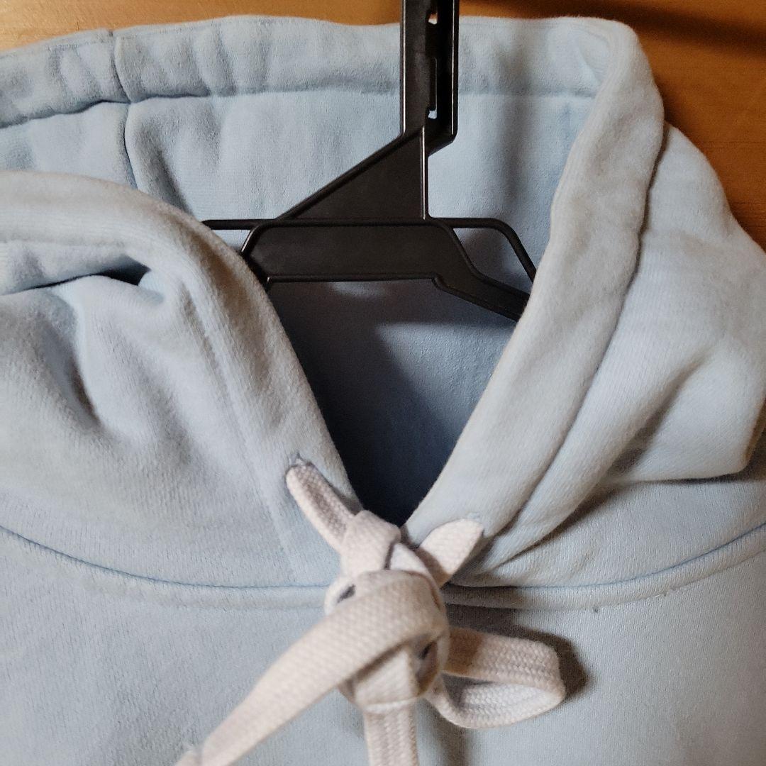 KITH TREATS ライトブルー パーカー　キス　サイズXL