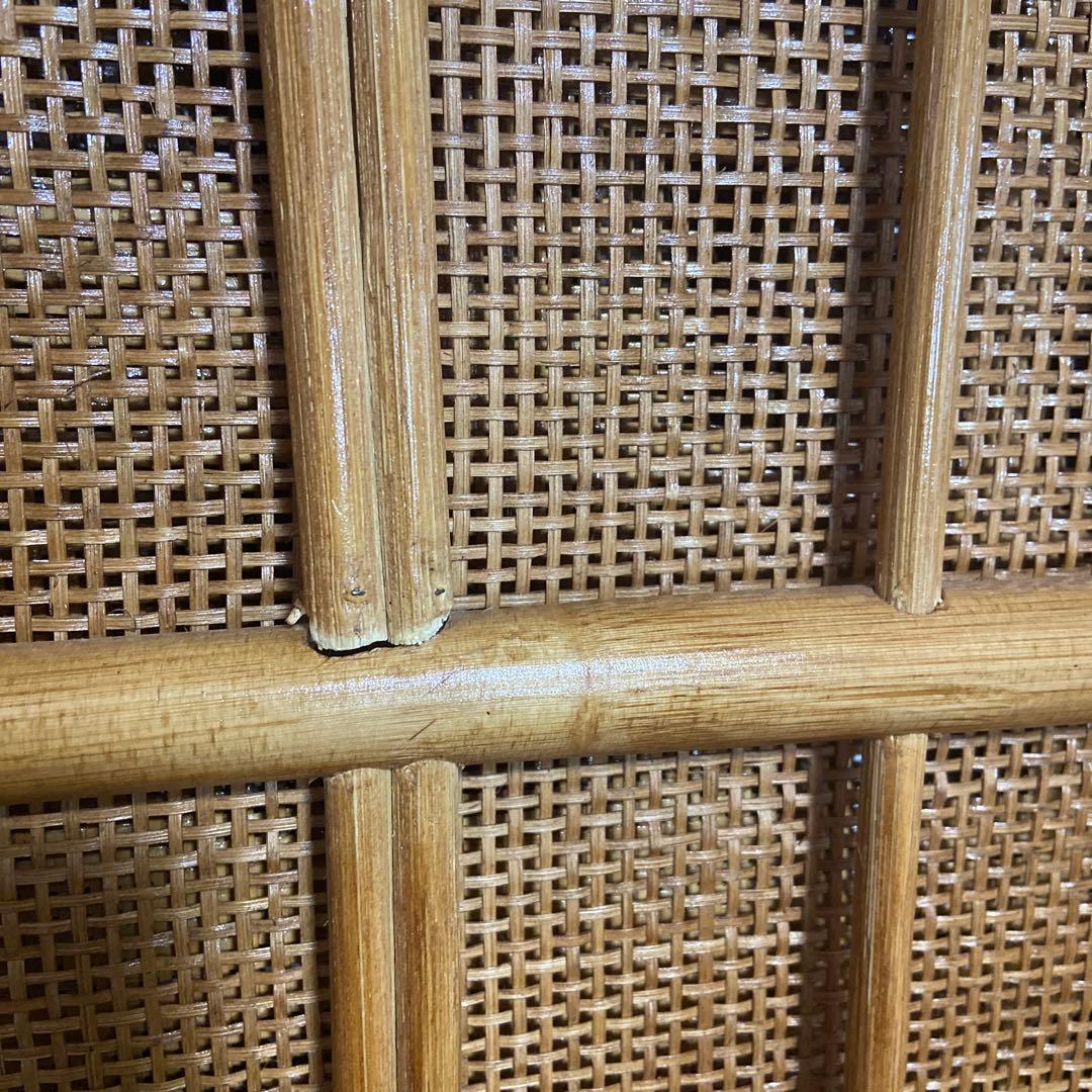 衝立　ラタン