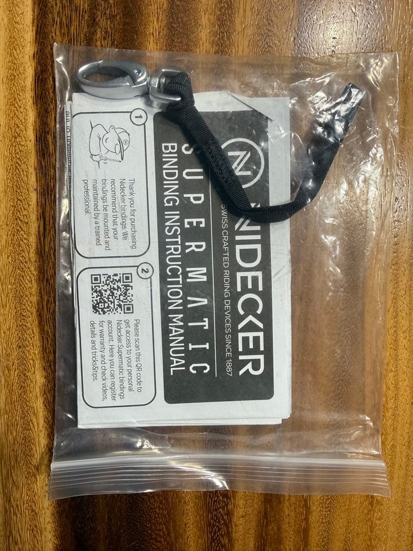 NIDECKER SUPERMATIC ビンディング ブラック Lサイズ