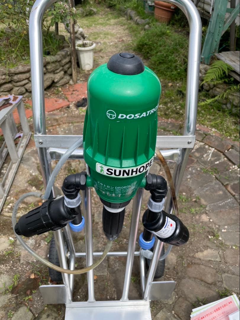 ドサトロン液肥混入器　DR06GL キャリーセット　　　　ユンボリアン