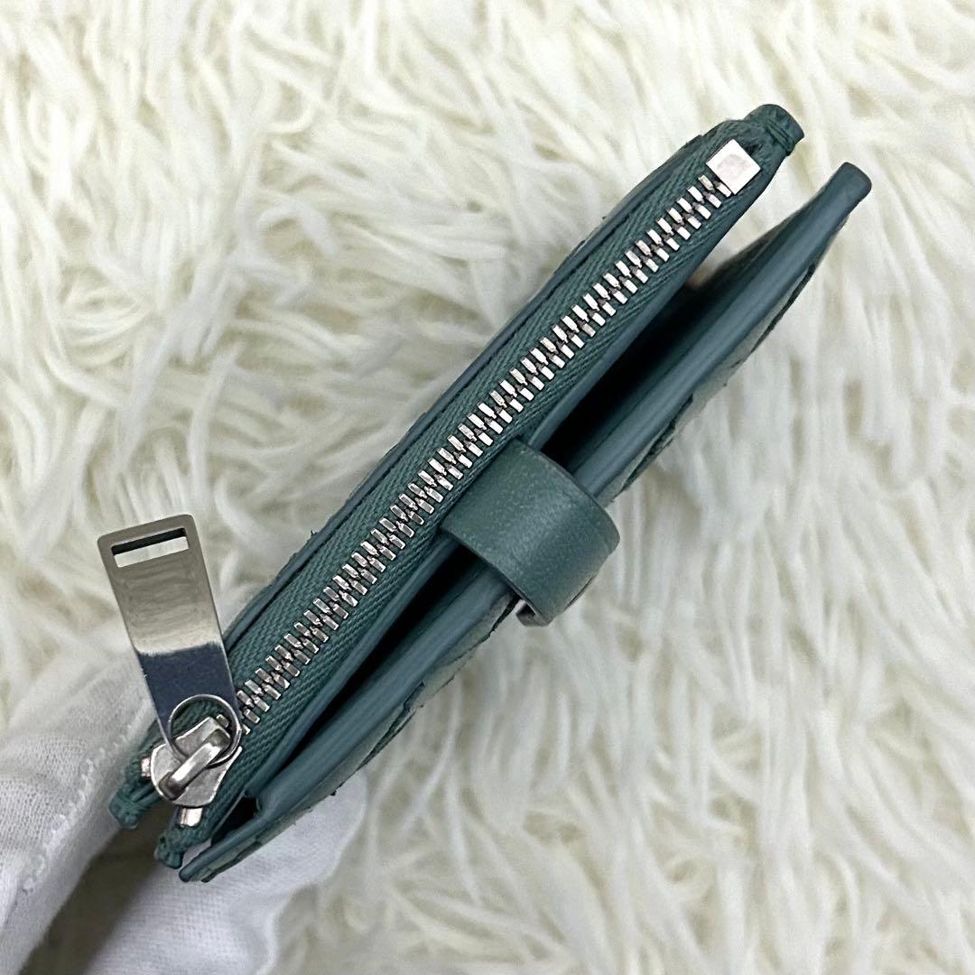 【美品】ICチップ内蔵 BOTTEGA VENETA 二つ折り財布