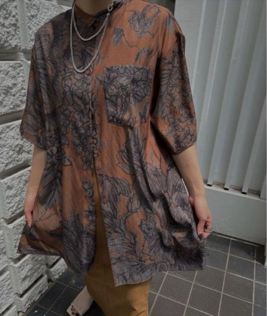 KEITAMARUYAMA × AMERI WIDE SHIRT