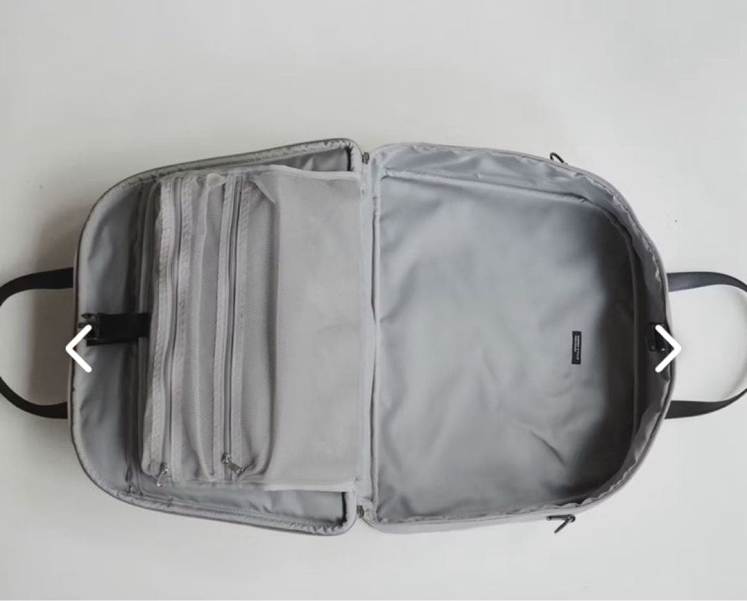 【新品】北欧、暮らしの道具店スーツケースみたいに使えるボストンバッグ グレージュ