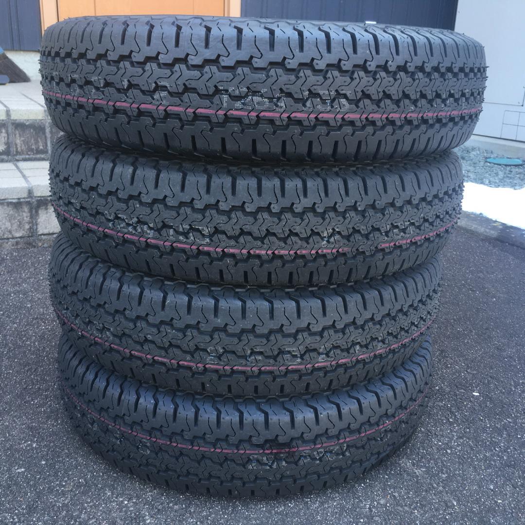 送料込み 新車外し145/80R12未使用同等