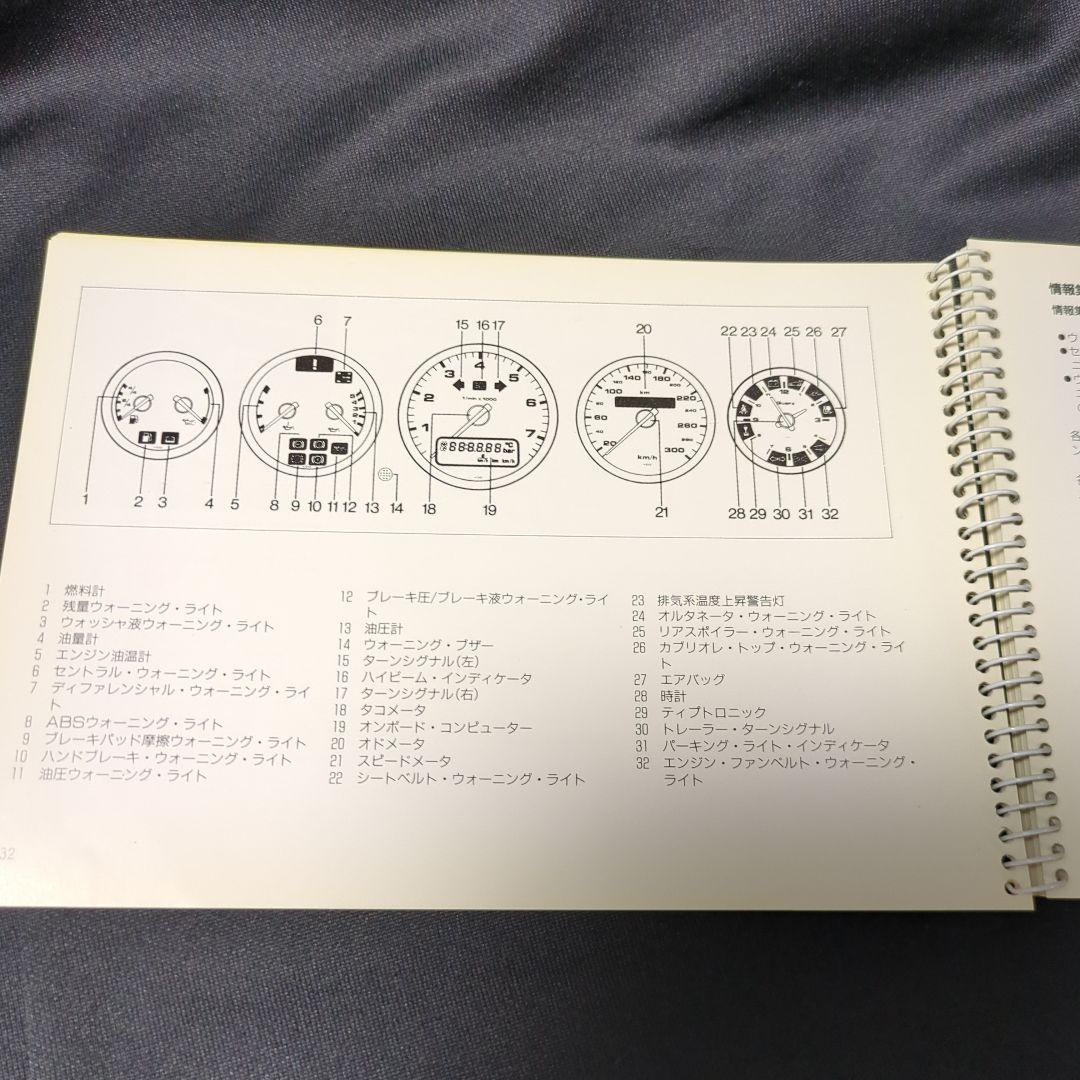 1993年 ポルシェ911(964)ドライバーズマニュアル　ミツワ自動車発行