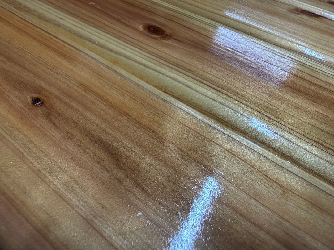 ベンチ 椅子　無垢杉材（縁台）ウレタンクリア塗装　横950mm （No.2）