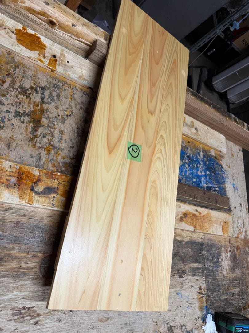 ベンチ 椅子　無垢杉材（縁台）ウレタンクリア塗装　横950mm （No.2）