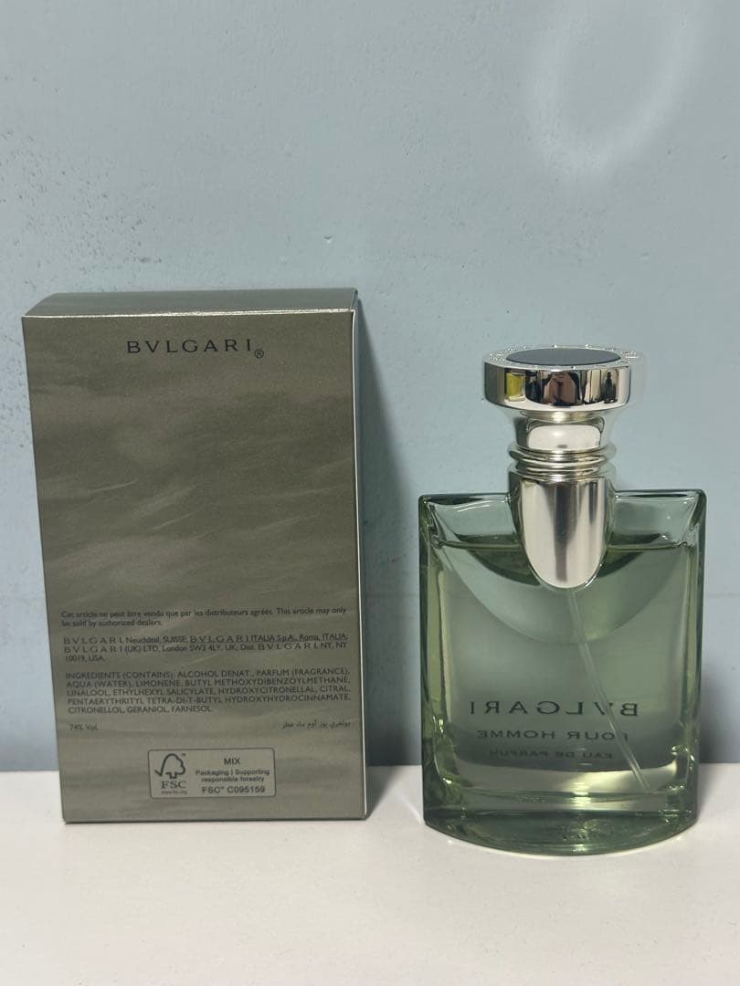 香水(男性用) BVLGARI Pour Homme 50ml Eau de Parfum