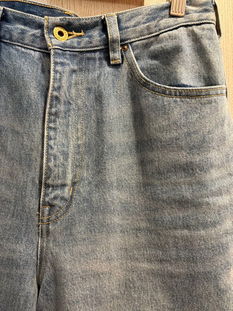 【美品】Spick&Span 5 1/2 CURVE LINE DENIM 29