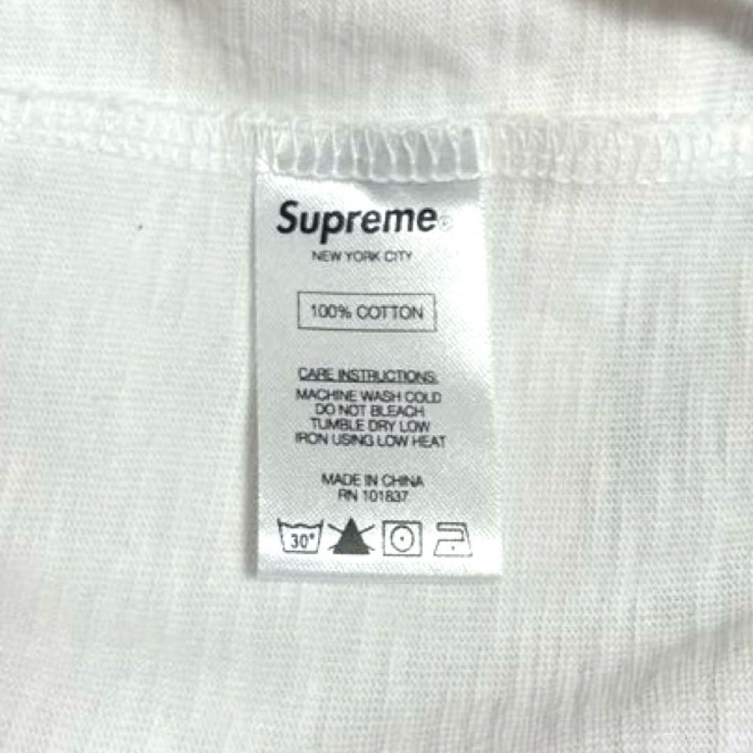 Supreme タンクトップ 16ssホワイト/メンズＭ