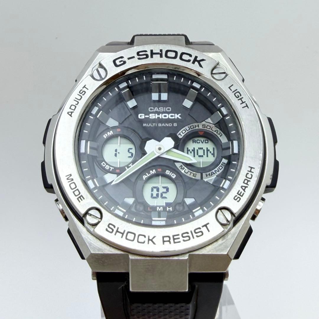 【稼働】 カシオ G-SHOCK GST-W110 電波ソーラー 腕時計