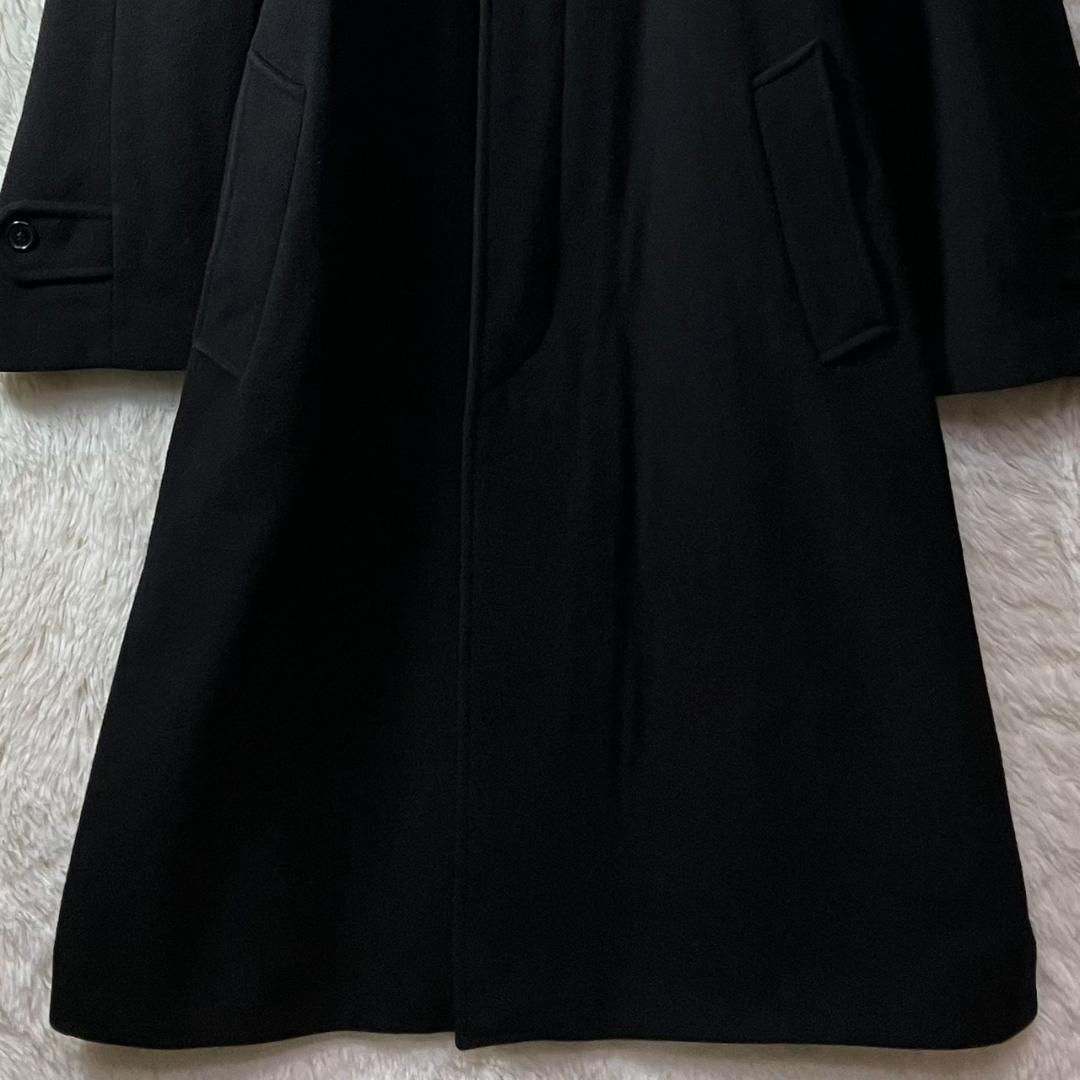 美品 イタリア製 ブルーミングデールズ ロングコート カシミヤ混 L相当