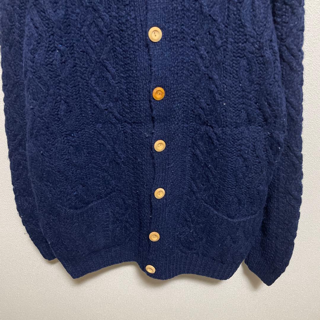 k41 WOOLRICH ウールリッチ アランニット ケーブル カーディガン
