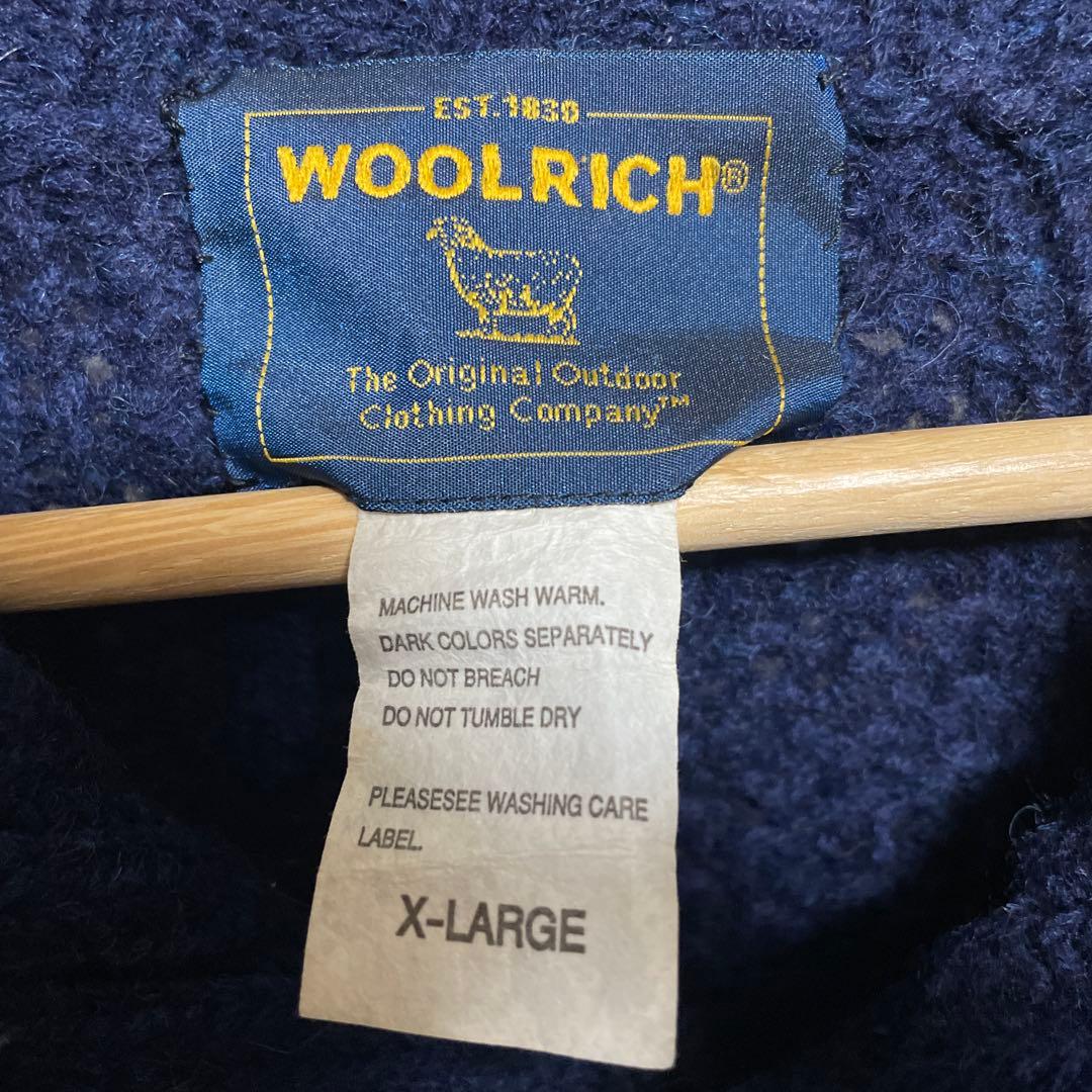 k41 WOOLRICH ウールリッチ アランニット ケーブル カーディガン