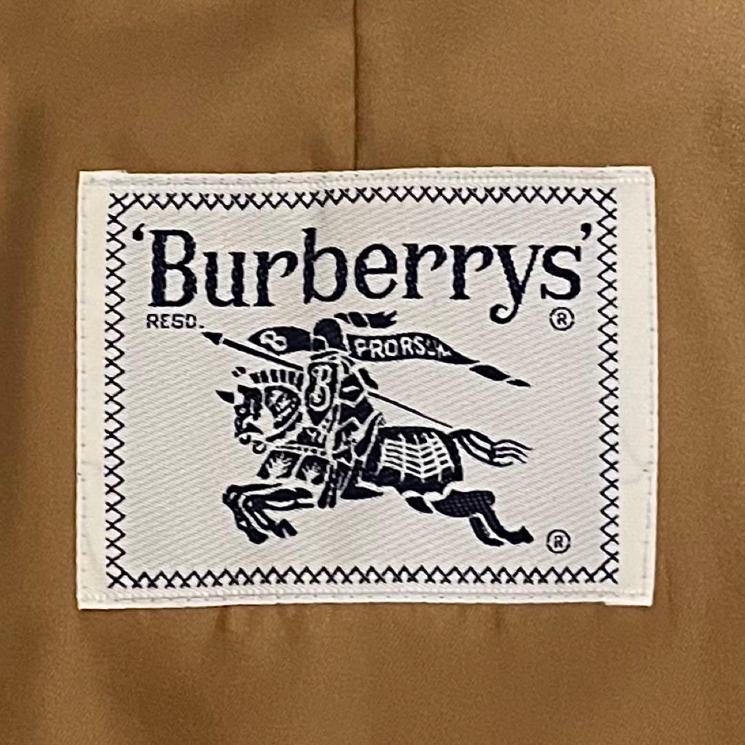 極美品✨希少バーバリー 白タグ ノバチェックステンカラーコート 玉虫色 ベルト