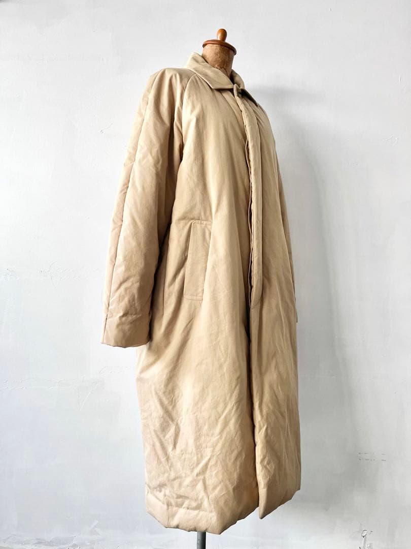 YAECA　 STAINCOLLAR COAT LONG PADDING