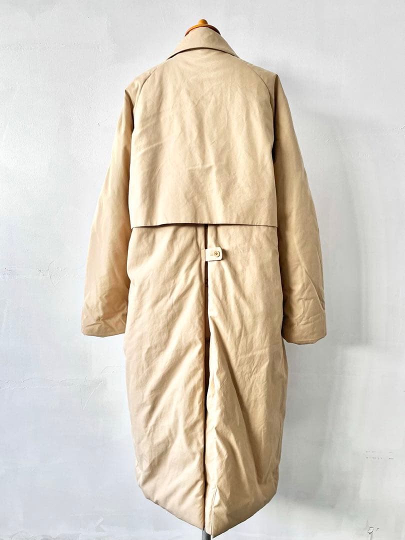 YAECA　 STAINCOLLAR COAT LONG PADDING
