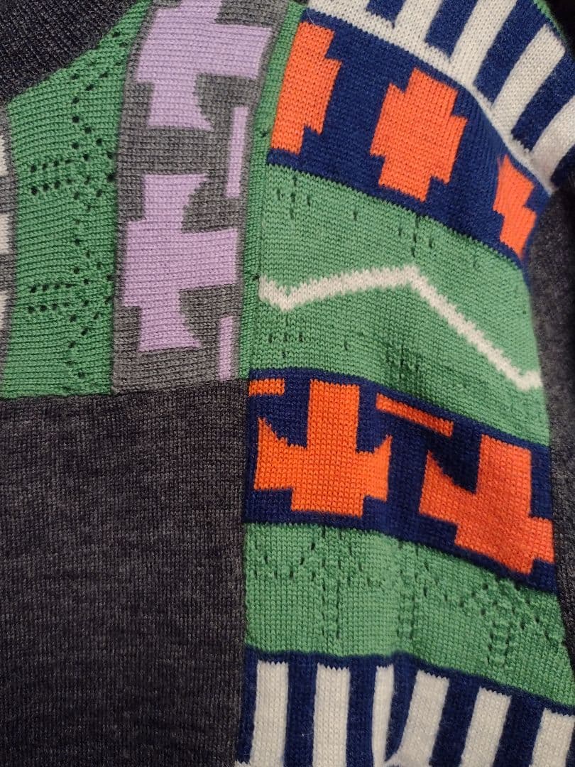 美品 COMME des GARÇONS パッチワークカーディガン