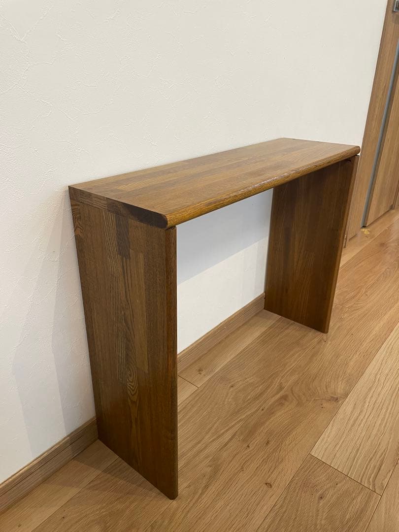 KAWAUSO様　オーダー品 オープンシェルフ　オーク　無垢材　ダークオーク