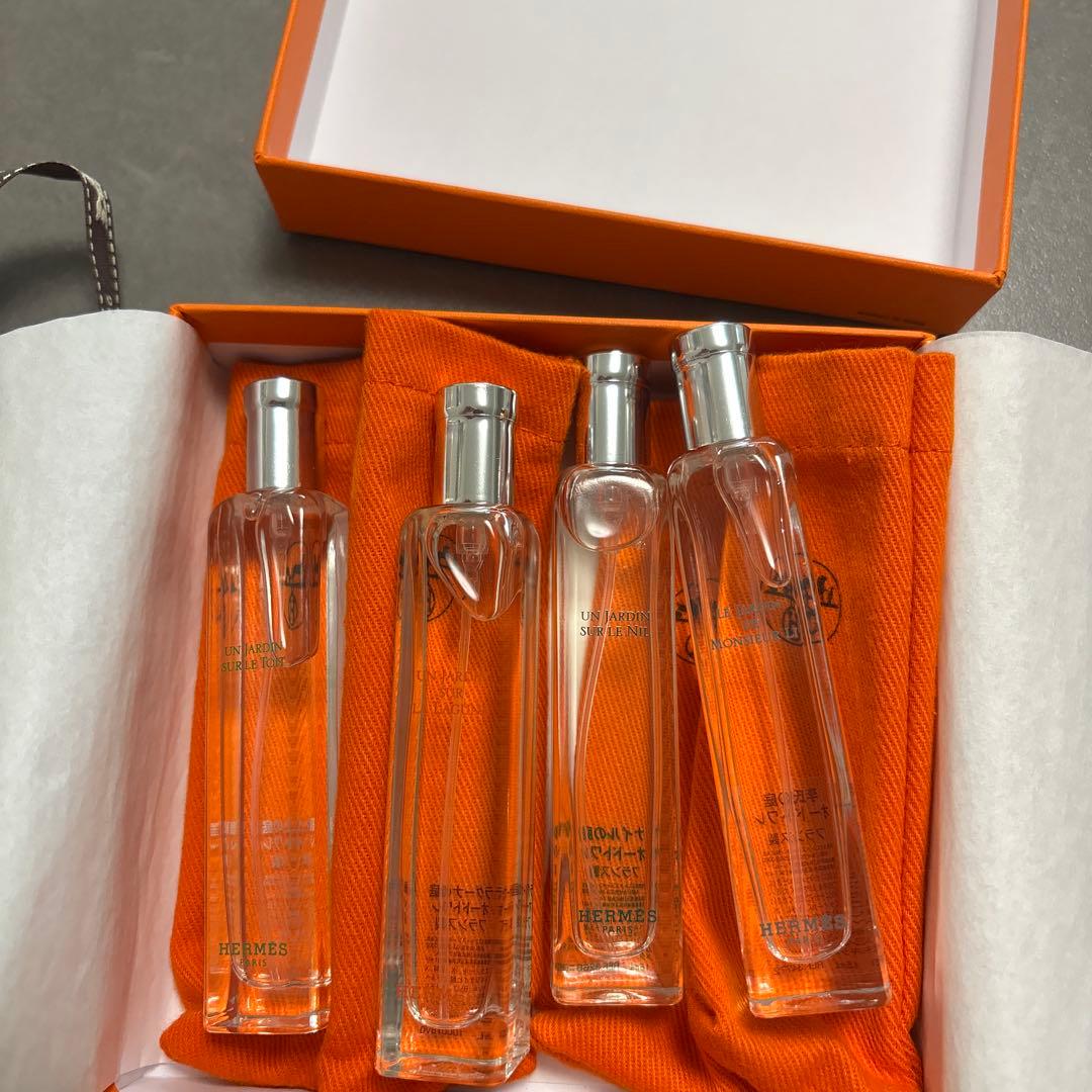 HERMES 香水 4本セット ギフトボックス