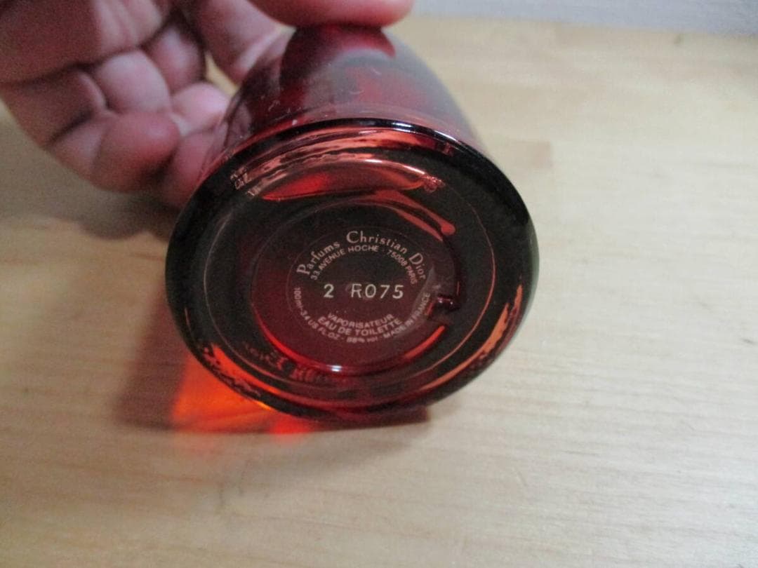 レア　クリスチャンディオール　ファーレンハイト　１００ｍｌ　ＥＤＴ　９９％