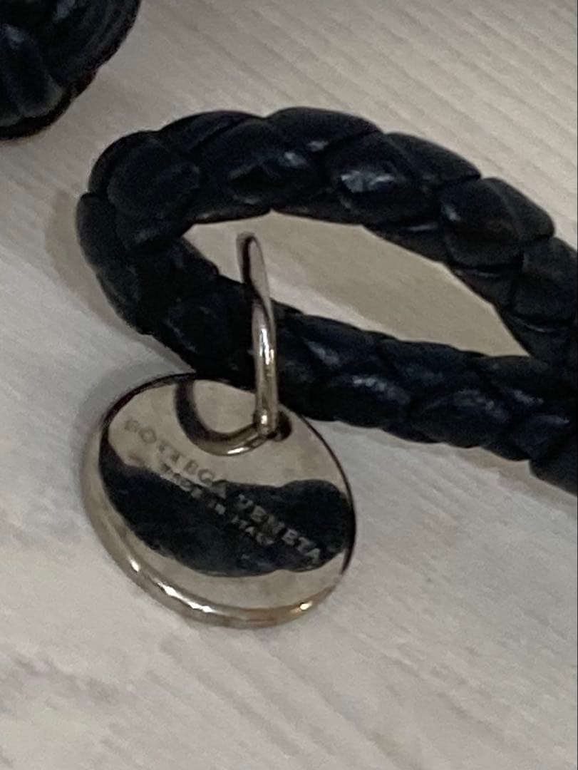 BOTTEGA VENETA アクセサリーブレスレットイントレチャートブラック