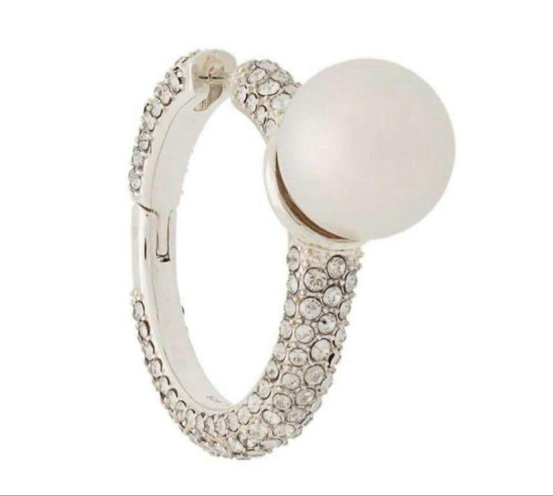 BTS テテ　AMBUSH PEARL RING EARRING CRYSTAL