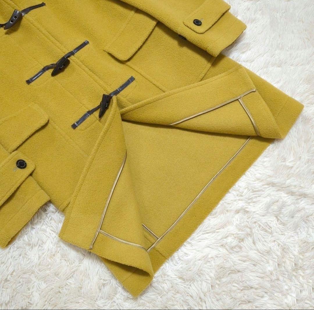 美品✨マッキントッシュ ダッフルコート イエロー 34 英国製 希少カラー